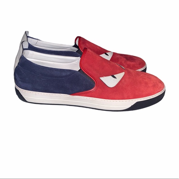 Fendi monster slip on shoes 100% authentic - Picture 2 of 2